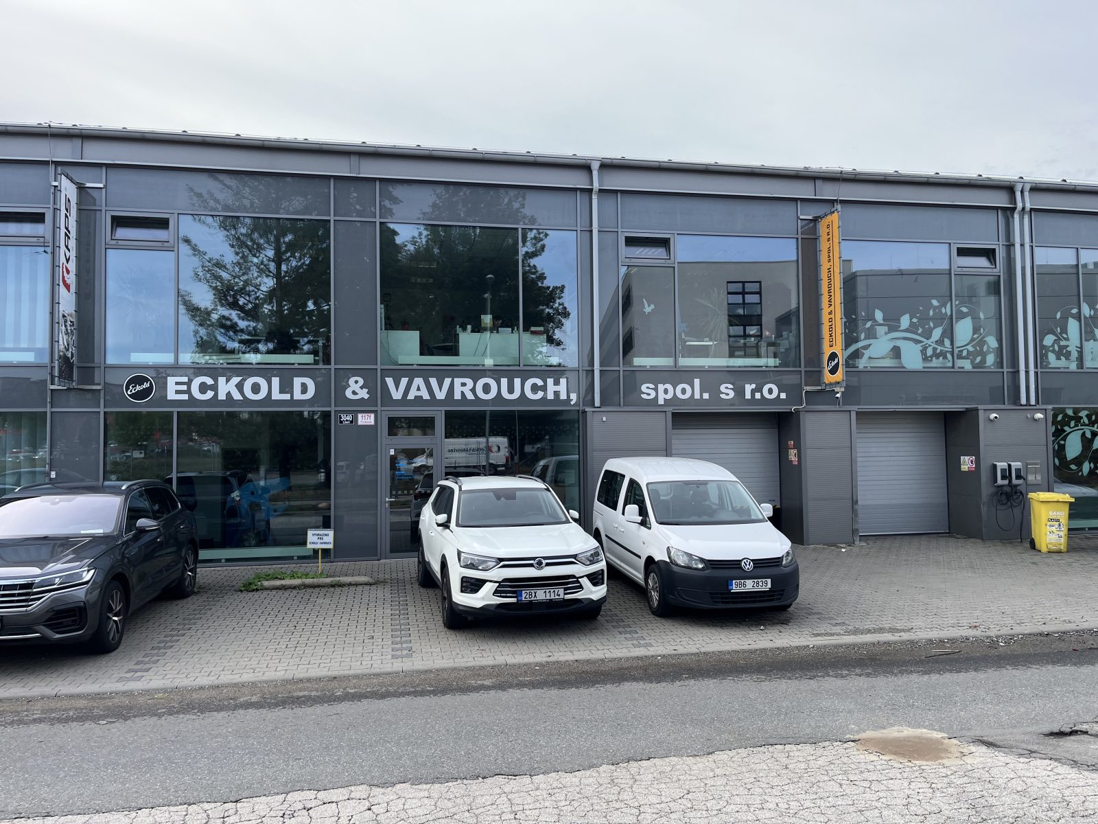 Vchod do provozovny ECKOLD & VAVROUCH, Trnkova 3040/117 F, Brno-Líšeň